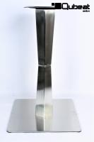 Tischgestell 72 cm, Tischfuß, Edelstahl, quadratischer Fuß  