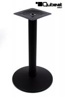 Tischgestell 72 cm, Tischfu�, schwarzes Gestell, runder Fu�, 