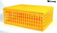 Transportbox Transportkiste Transportkorb fr Kken Huhn Hhner Geflgel 73x55x33 cm