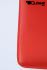 2 x Barstool red height adjustable with backrest swivel seat top - "Steffen"