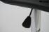 2 x Designer Barstool black height adjustable, ergonomically shaped seat - "Simon"