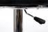 2 x Designer Barstool  black REAL LEATHER height adjustable by gas lift action &#8211;