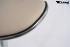 2 x Designer Barstool creme padded height adjustable by gas lift action - "Tom"