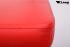 2x Barhocker rot/wei, B-WARE, gepolstert, Rckenlehne, chrome "Maik"