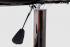 2x Design Barhocker braun hhenverstellbar mit gepolsterter Rckenlehne und abnehmbarer Armlehne -