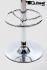 2x Design Barhocker braun hhenverstellbar mit gepolsterter Rckenlehne und abnehmbarer Armlehne -