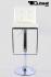 2x Design Barhocker creme hhenverstellbar - "Jonathan"