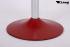 2x Design Barhocker rot hhenverstellbar 360 drehbar - "Sunny Base"