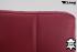 2x Design Barhocker weinrot ECHT LEDER hhenverstellbar mit gepolsterter Rckenlehne und abnehmbarer Armlehne - "Theo"