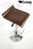 2x Design Barstool wood, height adjustable, seat rotates 360 -