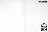 2x Designer Barstool  white REAL LEATHER height adjustable by gas lift action - "Clemens"