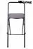 2x Folding Chair, Black, Simple Design "Max "