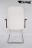 2x Freischwinger Kunstleder wei gepolstert, chrome -"Boston"