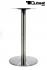 2x Tischgestell 72 cm, B-Ware Tischfu, Edelstahl Gestell, runder Fuss, "Dortmund"