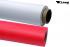 4x Hintergrundkarton FARBWAHL wei oder rot Foto Papierhintergrund 2,72 x 11m 150g/qm