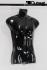 5 men torso, black
