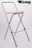 6x Folding Chair, wood-colour, Simple Design "Max "