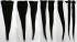 8 set humanhair extensions 51 cm long