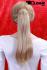 Blondes Haarteil, glatter Zopf