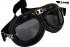 Motorradbrille Fliegerbrille Brille mit get�nten Gl�sern und schwarzem Rahmen