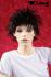 Short wig black/brown