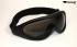 Skibrille / Snowboardbrille schwarz, Smoke-get�nte Gl�ser
