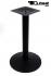 Tischgestell 72 cm, Tischfu�, schwarzes Gestell, runder Fu�, 