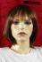 Trendy short wig in reddish tinge