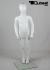 White shining Child mannequin, faceless