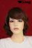 Wig redbrown with bangs