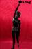 Abstract Female Mannequin, Matt Black