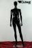 B- Ware Weibliche Schaufensterpuppe faceless black shining