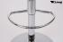 Barhocker braun h�henverstellbar runder Sitz klassisch gepolstert - "Tan MAX"