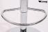 Barhocker weinrot h�henverstellbar runder Sitz klassisch gepolstert - "Tan MAX"