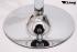 Barhocker weinrot h�henverstellbar runder Sitz klassisch gepolstert - "Tan MAX"