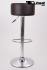 Barstool brown height adjustable round seat classical comfortably padded - "Tan MAX"