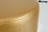 Barstool gold height adjustable round seat classical comfortably padded - "Tan"