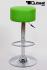 Barstool green grassgreen height adjustable round seat classical comfortably padded - "Tan"