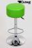 Barstool green grassgreen height adjustable round seat classical comfortably padded - "Tan"