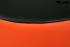 Barstool orange black height adjustable round seat classical comfortably padded - "Tan Cross"