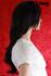 Beatiful, black long hair wig