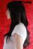 Beatiful, black long hair wig