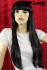 Beautiful black long hair wig