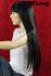 Beautiful black long hair wig