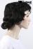 Beautiful, black wig with wavy hair