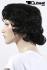 Beautiful, black wig with wavy hair