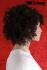 Beautiful curly wig in black