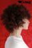Beautiful curly wig in red brown
