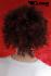 Beautiful curly wig in red brown
