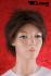 Beautifully cut, light brown short hair wig